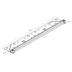 KICHLER 16103GRY30 12V 3000K Led 18" Hardscape Gray
