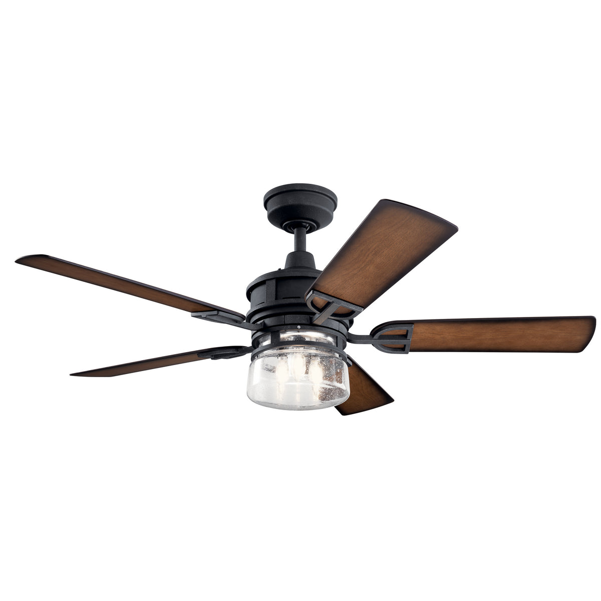 KICHLER 310239DBK Lyndon Patio Led 3000K 52" Fan Distressed Black