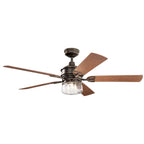 KICHLER 310240OZ Lyndon Patio Led 3000K 60" Fan Olde Bronze