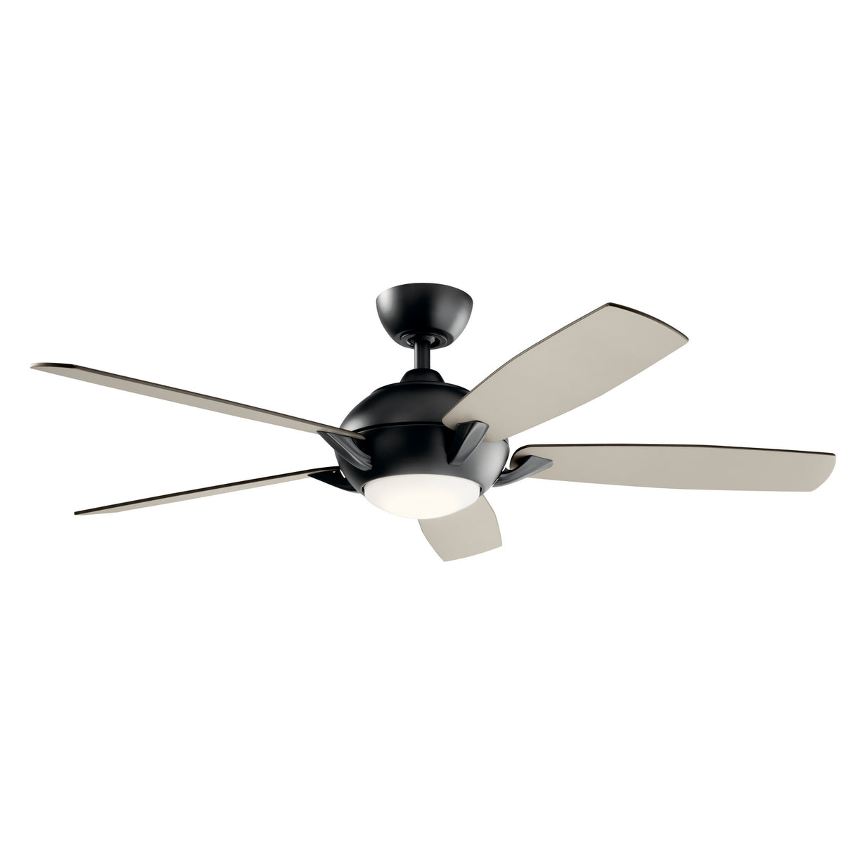KICHLER 330001SBK Geno Led 3000K 54" Fan Satin Black