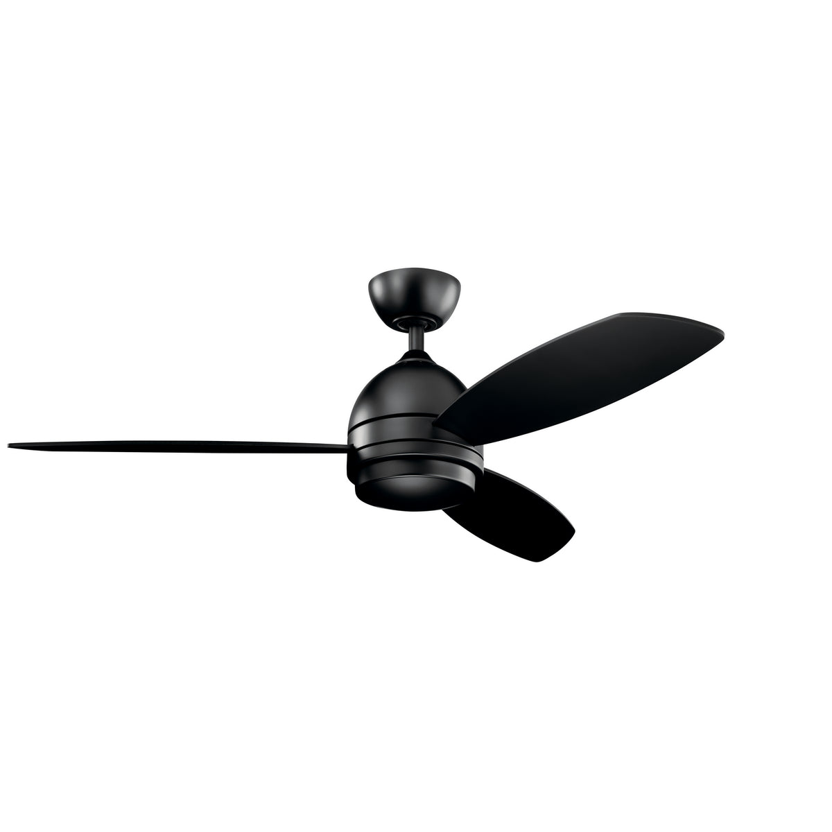 KICHLER 330002SBK Vassar Led 3000K 52" Fan Satin Black