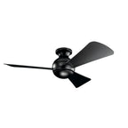 KICHLER 330151SBK Sola Led 3000K 44" Fan Satin Black