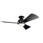 KICHLER 330151SBK Sola Led 3000K 44" Fan Satin Black