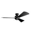 KICHLER 330152SBK Sola Led 3000K 54" Fan Satin Black