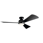 KICHLER 330152SBK Sola Led 3000K 54" Fan Satin Black