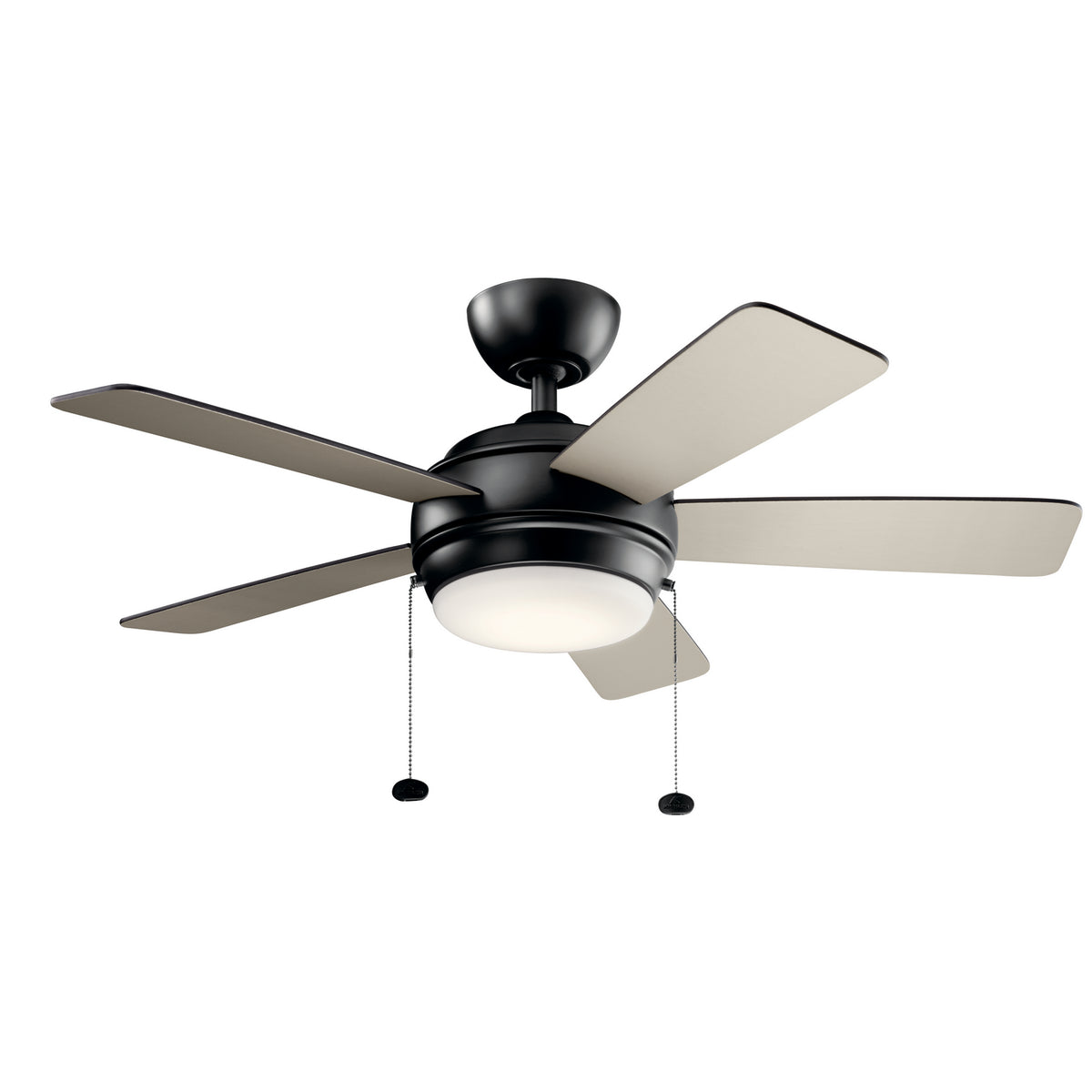 KICHLER 330171SBK Starkk Led 3000K 42" Fan Satin Black