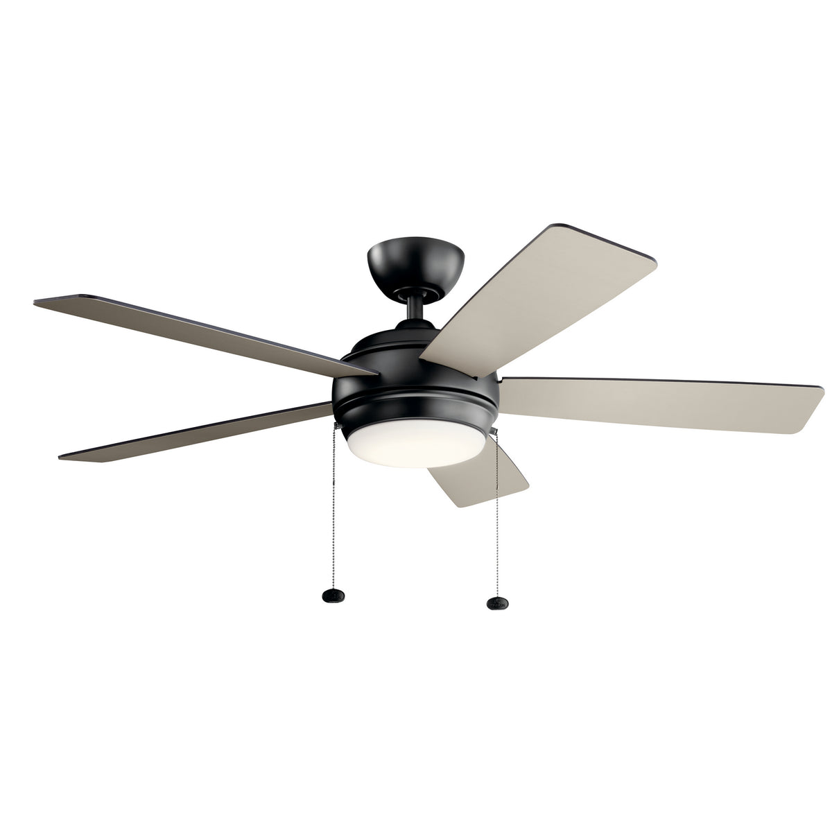 KICHLER 330174SBK Starkk Led 3000K 52" Fan Satin Black