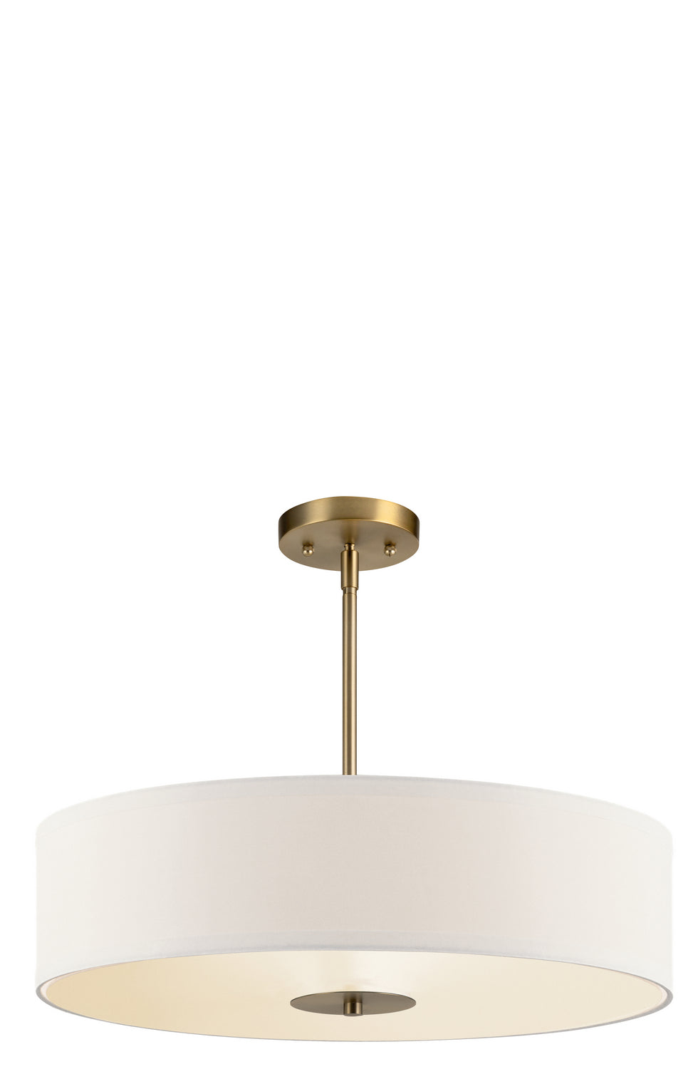 KICHLER 42121CLZ 20" 3 Light Convertible Pendant Classic Bronze