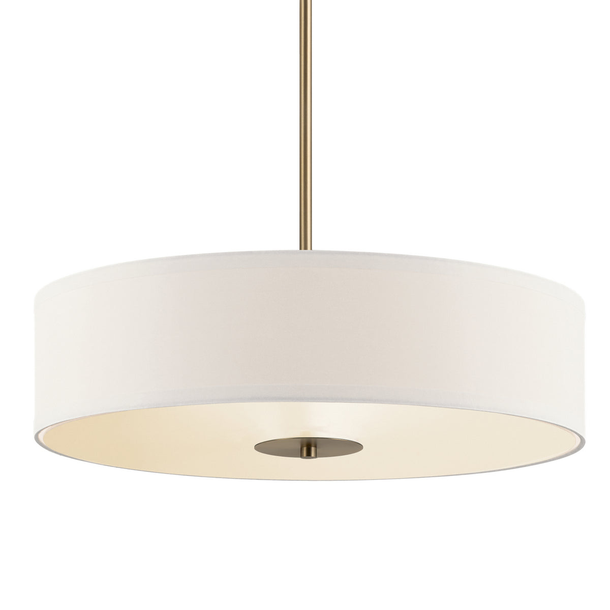 KICHLER 42121CLZ 20" 3 Light Convertible Pendant Classic Bronze