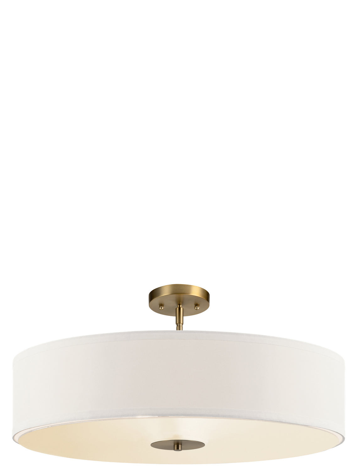 KICHLER 42122CLZ 24" 3 Light Convertible Pendant Classic Bronze