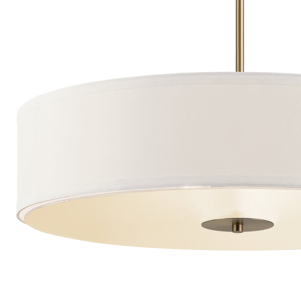 KICHLER 42122CLZ 24" 3 Light Convertible Pendant Classic Bronze