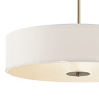 KICHLER 42122CLZ 24" 3 Light Convertible Pendant Classic Bronze