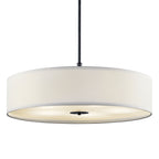 KICHLER 42196BK Transitional 30" 5 Light Pendant Black