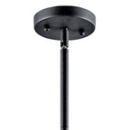 KICHLER 42196BK Transitional 30" 5 Light Pendant Black