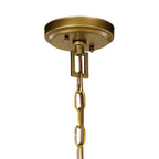 KICHLER 42496NBR Morrigan 15" 4 Light Mini Chandelier Natural Brass
