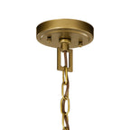 KICHLER 42499NBR Morrigan 21" 3 Light Foyer Pendant Natural Brass