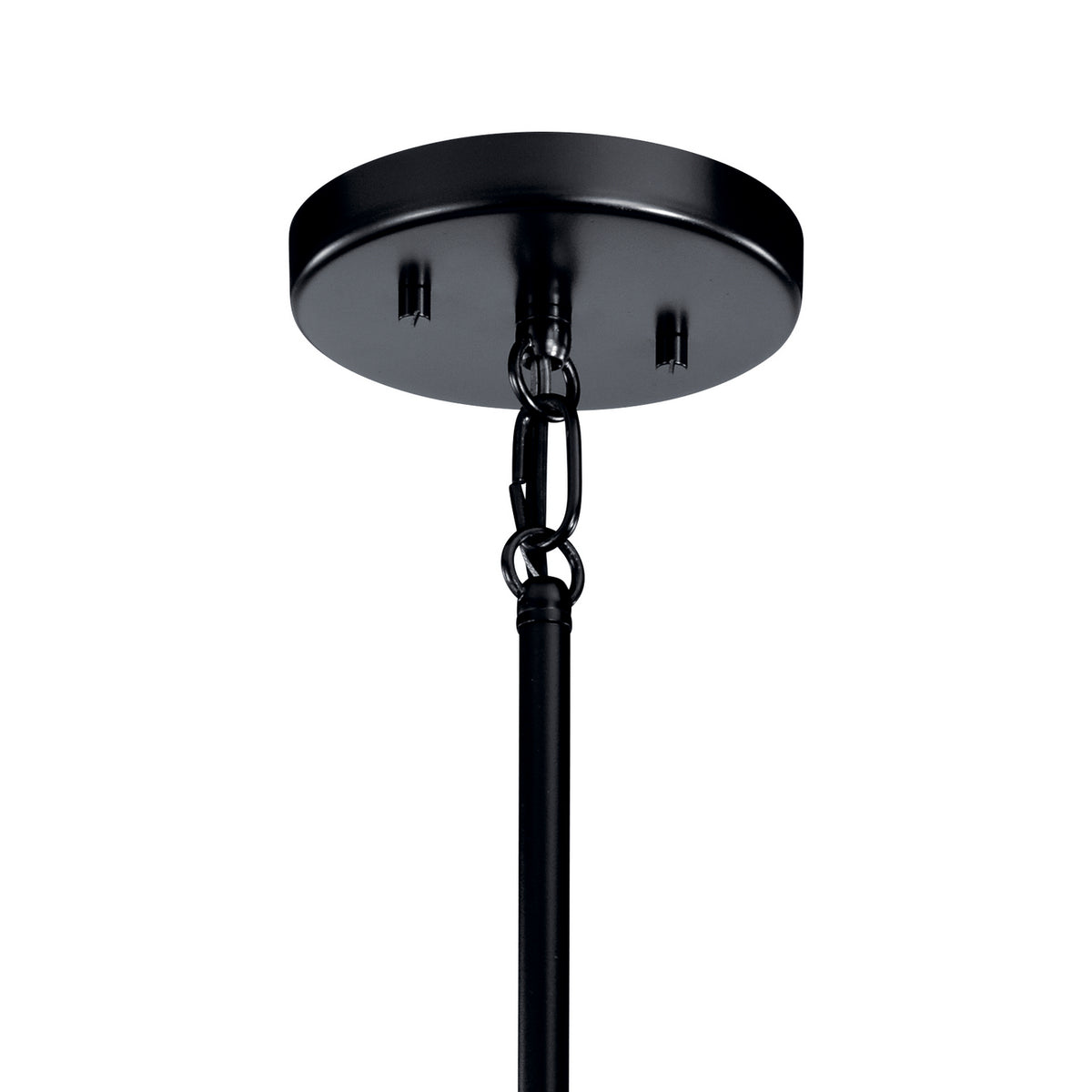 KICHLER 42525BK Cartone 1 Light Pendant Black