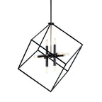 KICHLER 42526BK Cartone 8 Light Pendant Black