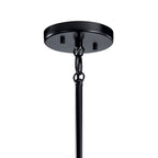 KICHLER 42526BK Cartone 8 Light Pendant Black