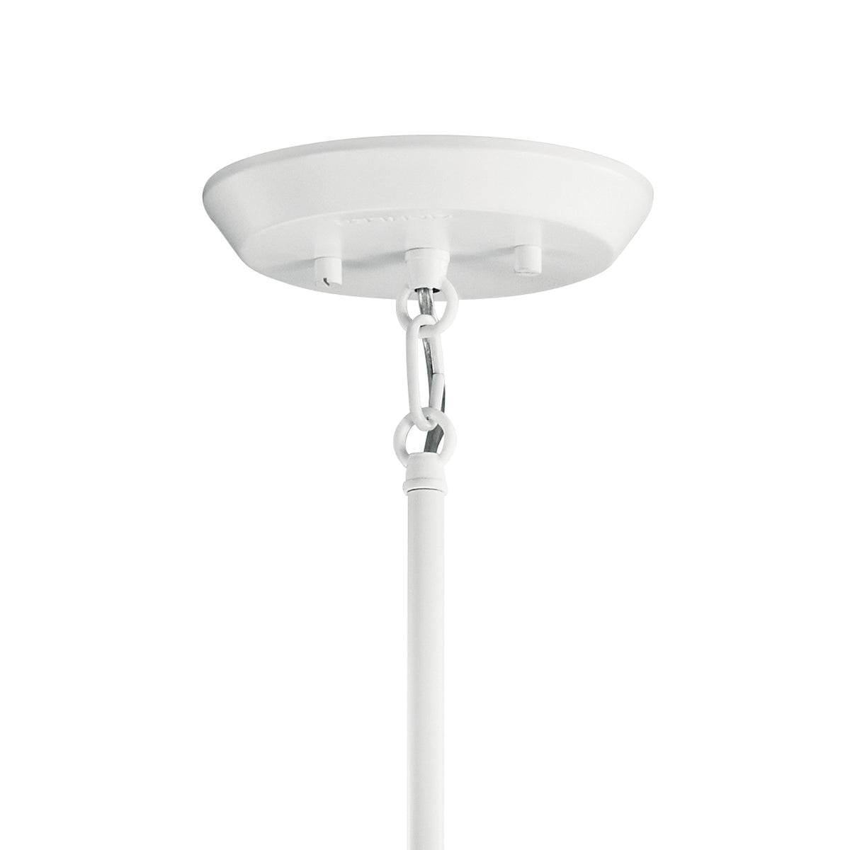 KICHLER 43118WH Armstrong 26" 8 Light Chandelier White