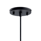 KICHLER 43682BK Danika 1 Light Mini Pendant Black