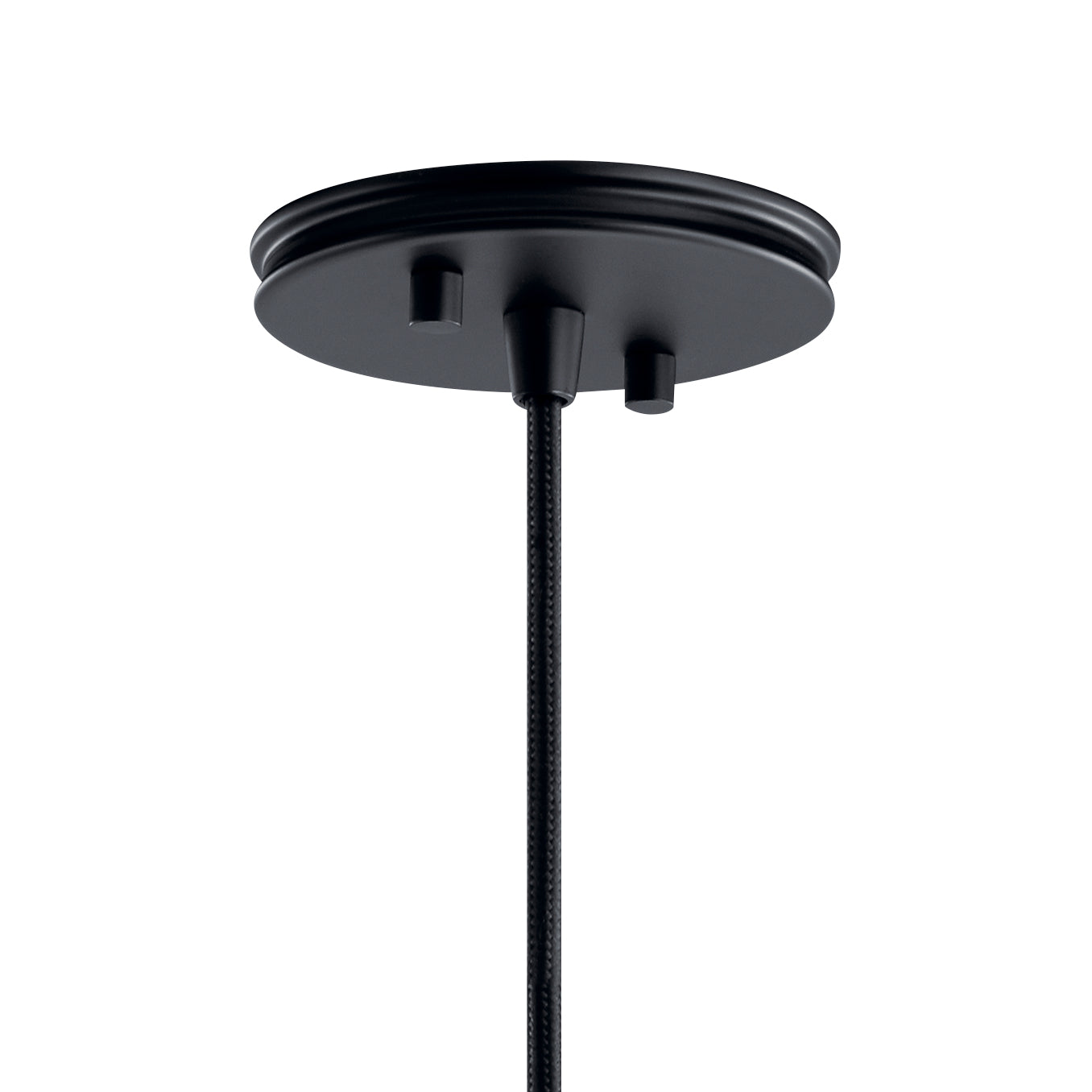 KICHLER 43683BK Danika 1 Light Pendant Black