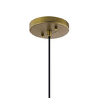 KICHLER 43852NBR Avery 9.75" 1 Light Mini Pendant Natural Brass