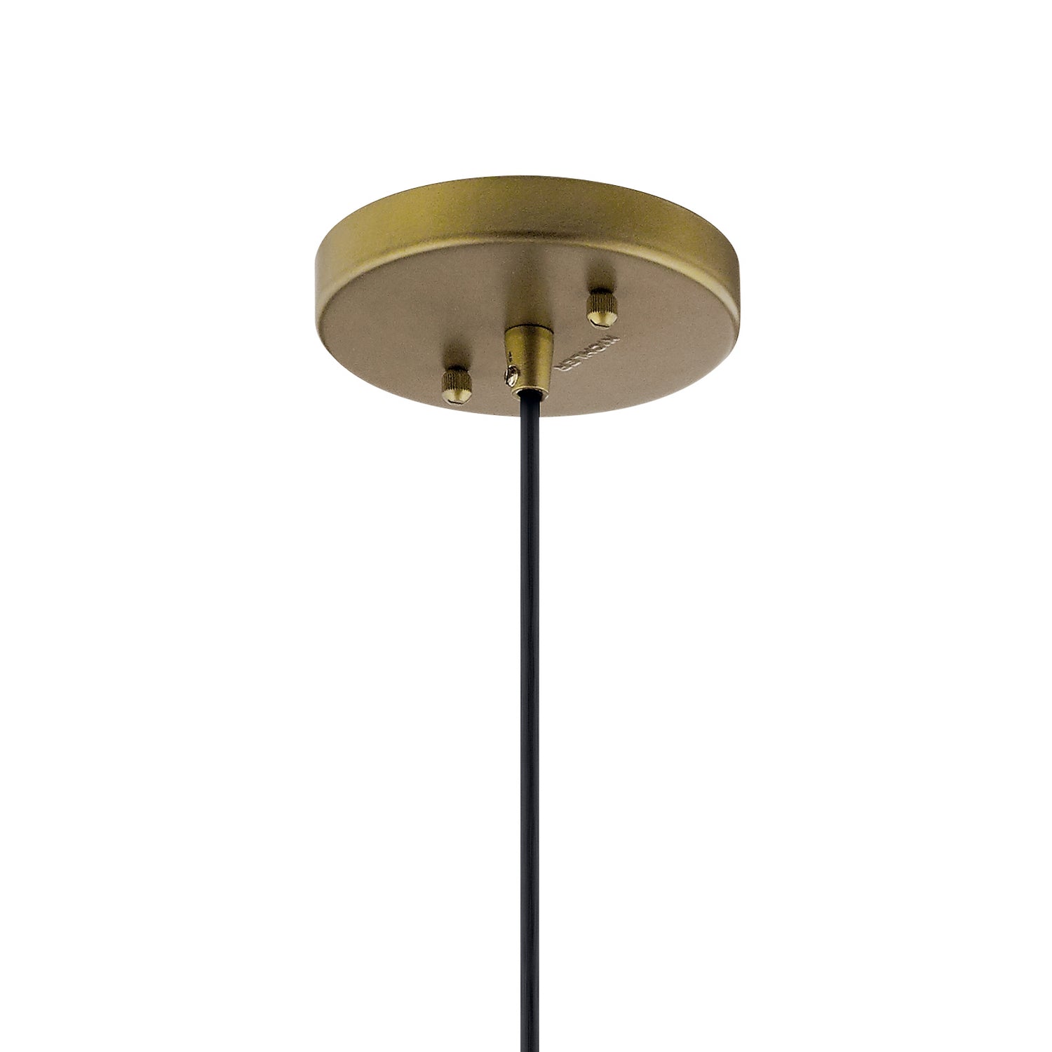 KICHLER 43852NBR Avery 9.75" 1 Light Mini Pendant Natural Brass