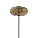 KICHLER 43853NBR Avery 10" 1 Light Goblet Mini Pendant Natural Brass