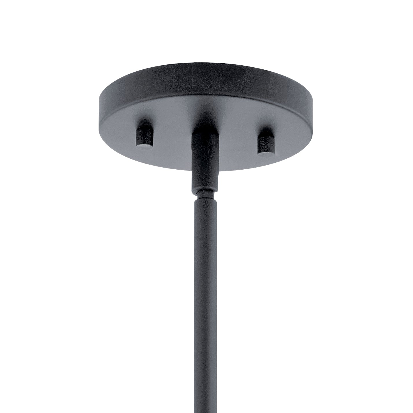 KICHLER 43996BK Crosby 1 Light Mini Pendant Black