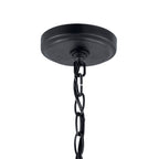 KICHLER 44029BK Winslow 3 Light Mini Chandelier Black