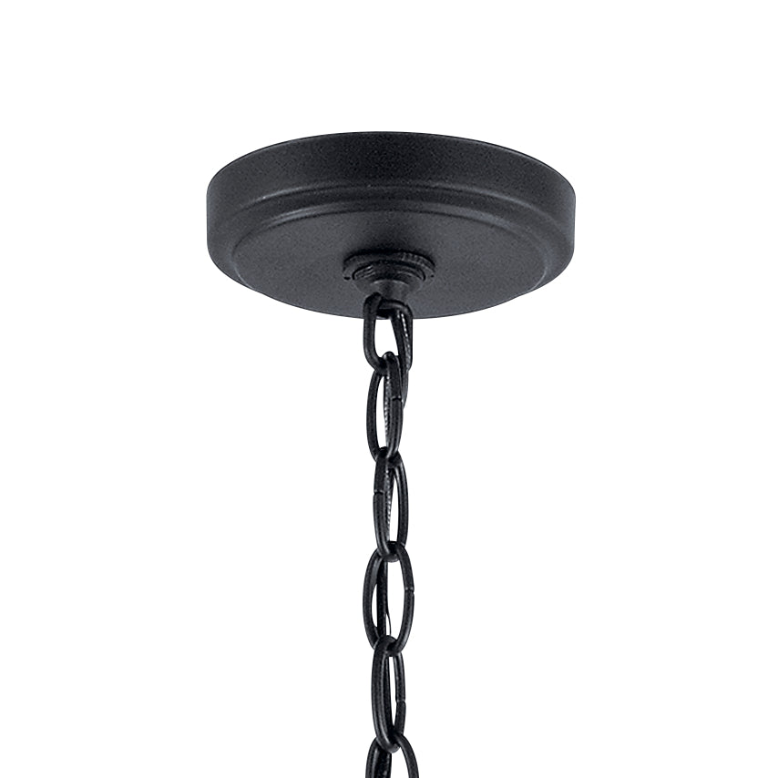 KICHLER 44030BK Winslow 5 Light Chandelier Black