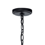 KICHLER 44034BK Winslow 3 Light Chandelier Black