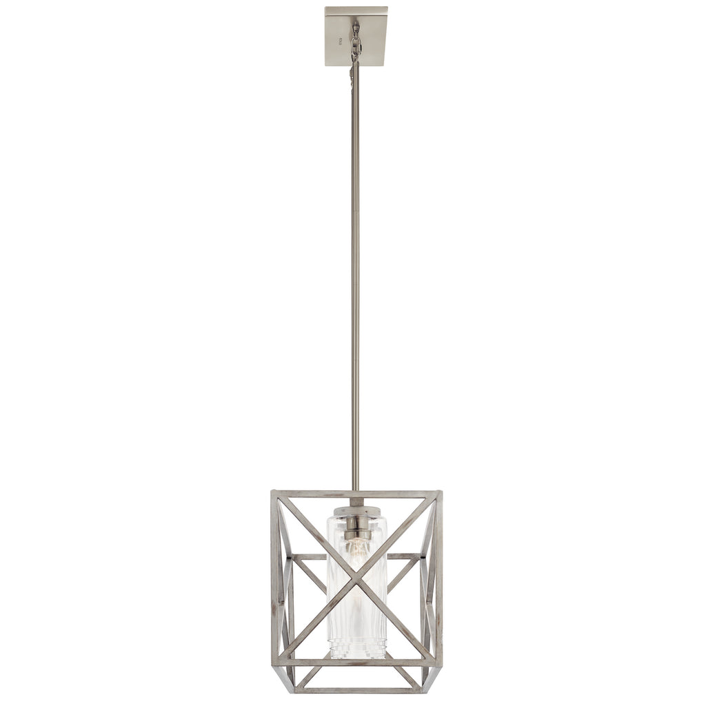 KICHLER 44081DAW Moorgate 5 Light Linear Chandelier Distressed Antique White