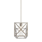 KICHLER 44082DAW Moorgate 7 Light Linear Chandelier Distressed Antique White