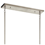 KICHLER 44082DAW Moorgate 7 Light Linear Chandelier Distressed Antique White