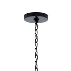 KICHLER 44378BKCS Valserrano 9 Light Chandelier Black