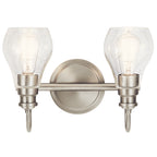 KICHLER 45391NI Greenbrier 2 Light Vanity Light Nickel