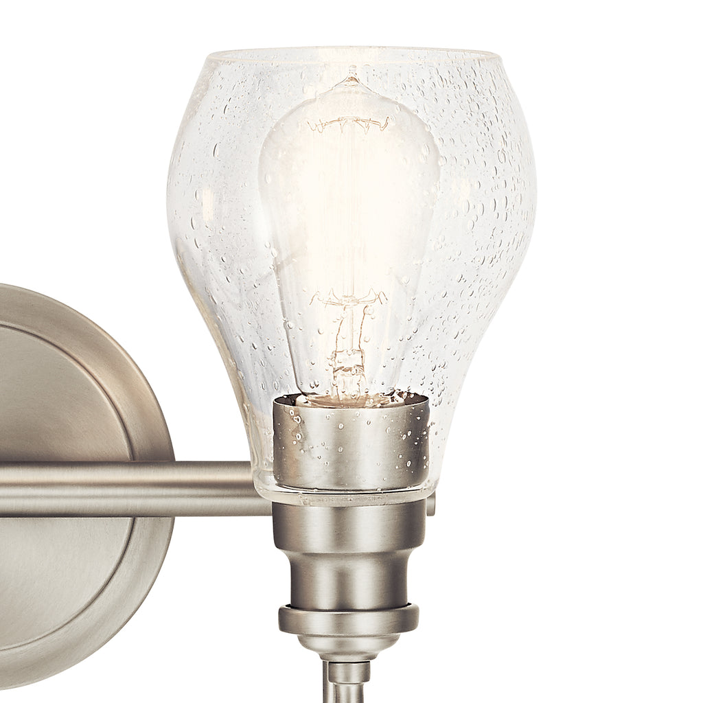 KICHLER 45391NI Greenbrier 2 Light Vanity Light Nickel