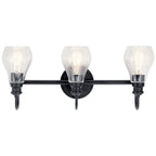 KICHLER 45392BK Greenbrier 3 Light Vanity Light Black