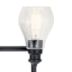 KICHLER 45392BK Greenbrier 3 Light Vanity Light Black