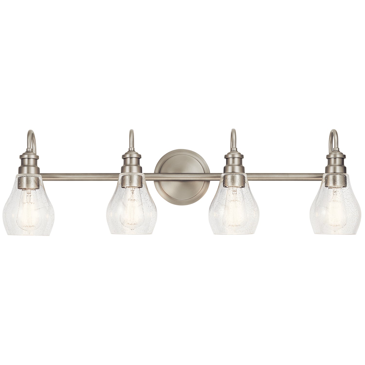KICHLER 45393NI Greenbrier 4 Light Vanity Light Nickel