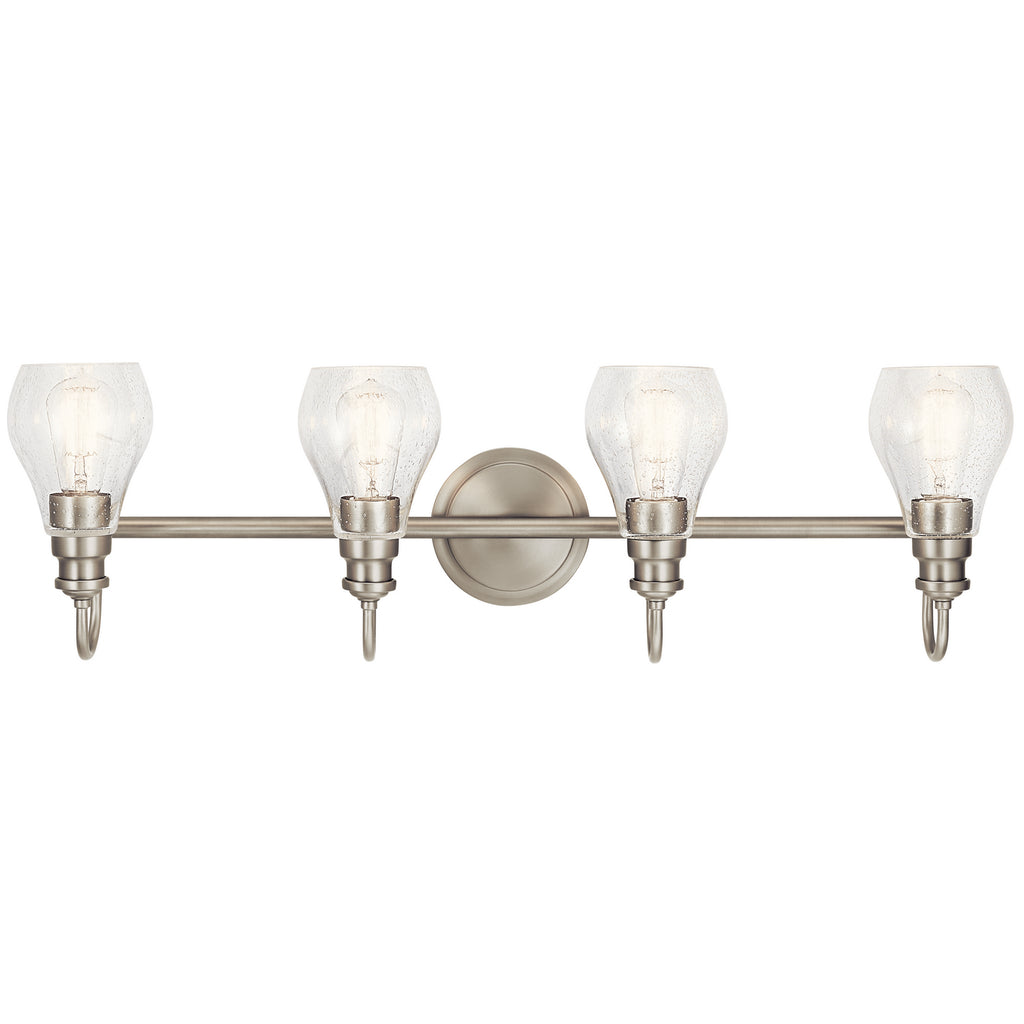 KICHLER 45393NI Greenbrier 4 Light Vanity Light Nickel