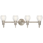KICHLER 45393NI Greenbrier 4 Light Vanity Light Nickel