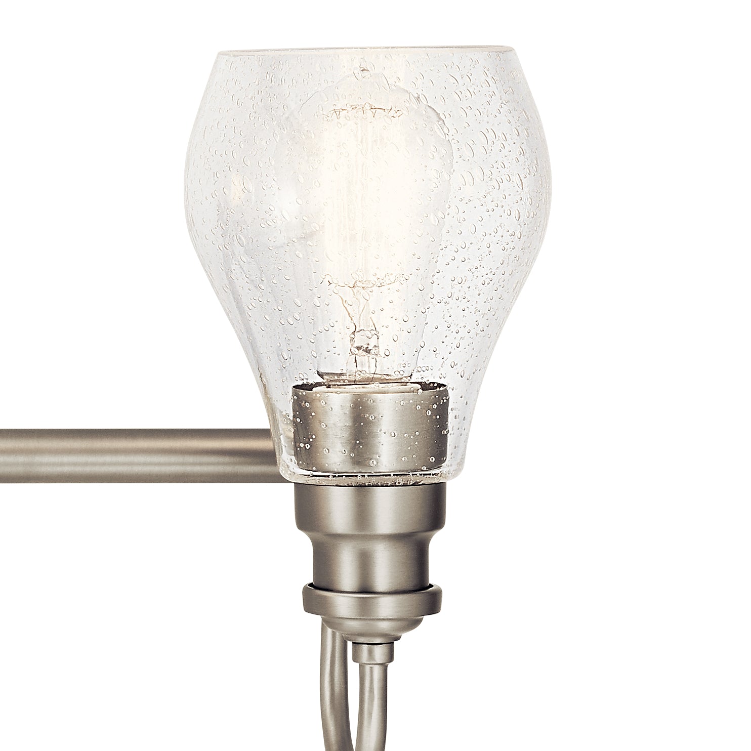 KICHLER 45393NI Greenbrier 4 Light Vanity Light Nickel