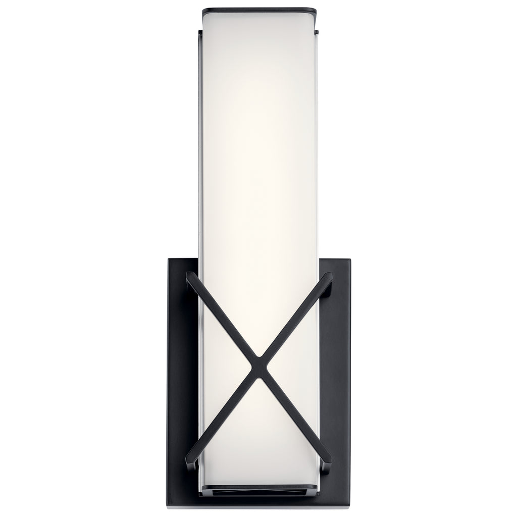 KICHLER 45656MBKLED Trinsic Led Wall Sconce Matte Black