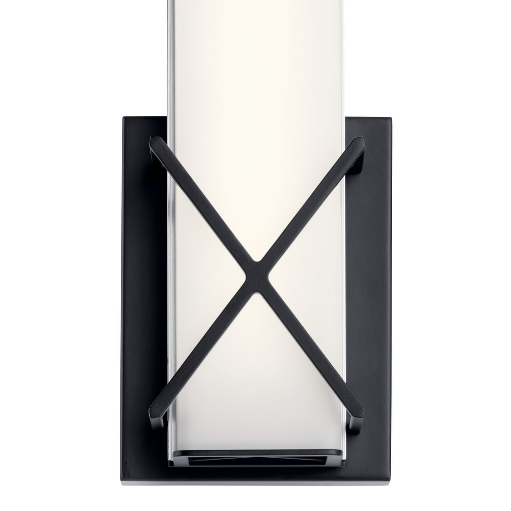 KICHLER 45656MBKLED Trinsic Led Wall Sconce Matte Black