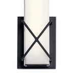 KICHLER 45656MBKLED Trinsic Led Wall Sconce Matte Black