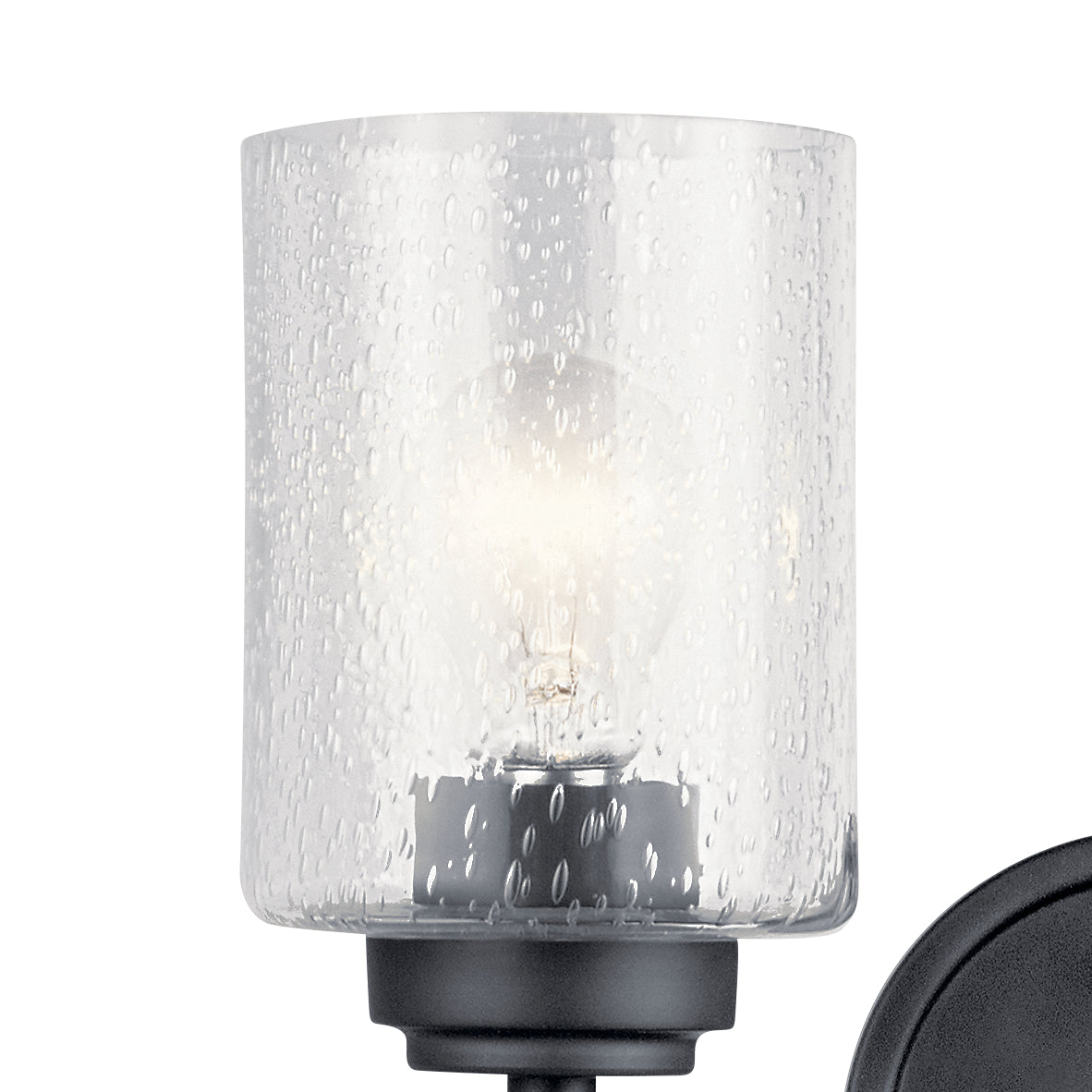 KICHLER 45885BK Winslow 2 Light Vanity Light Black
