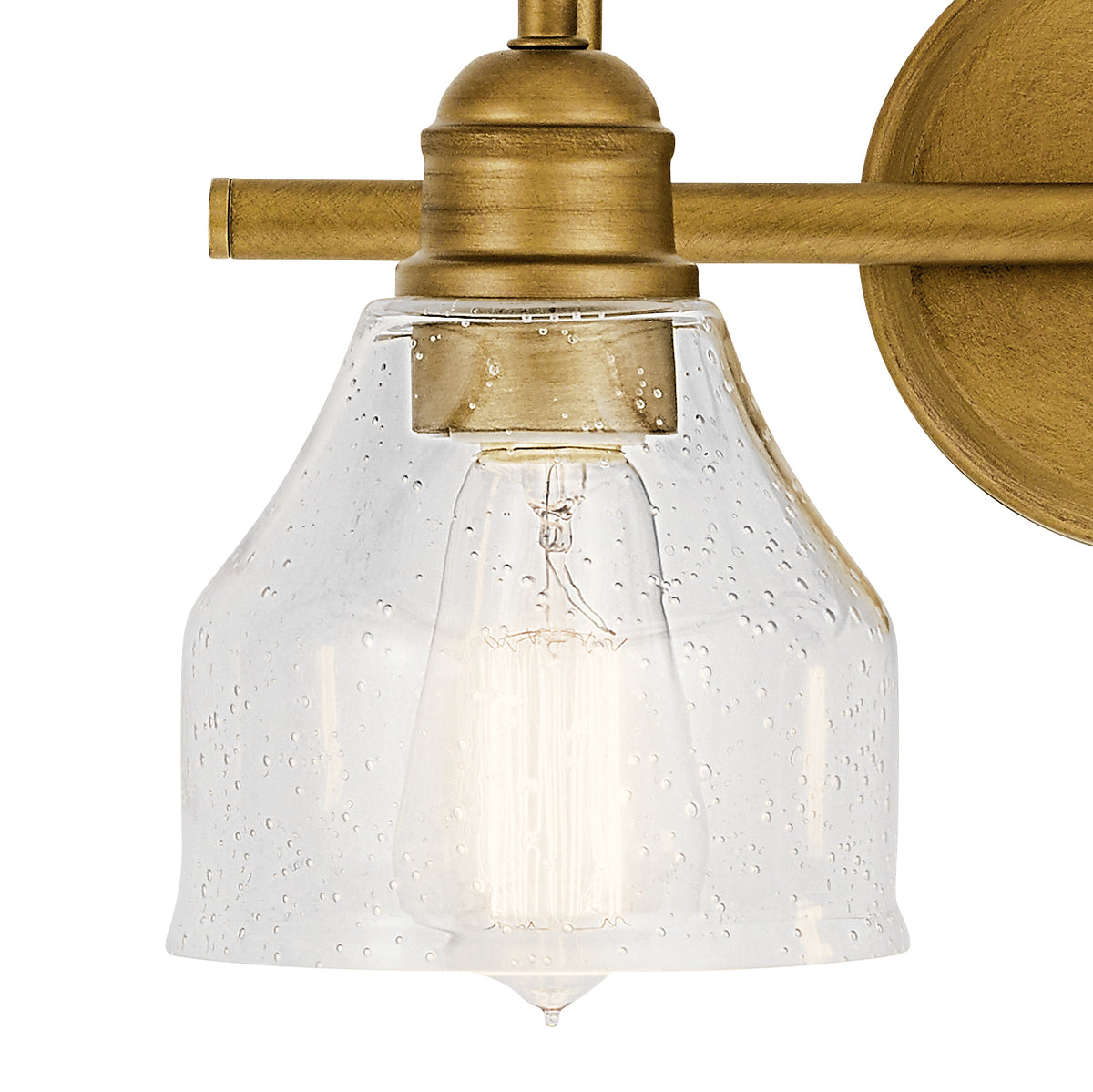 KICHLER 45972NBR Avery 2 Light Vanity Light Natural Brass